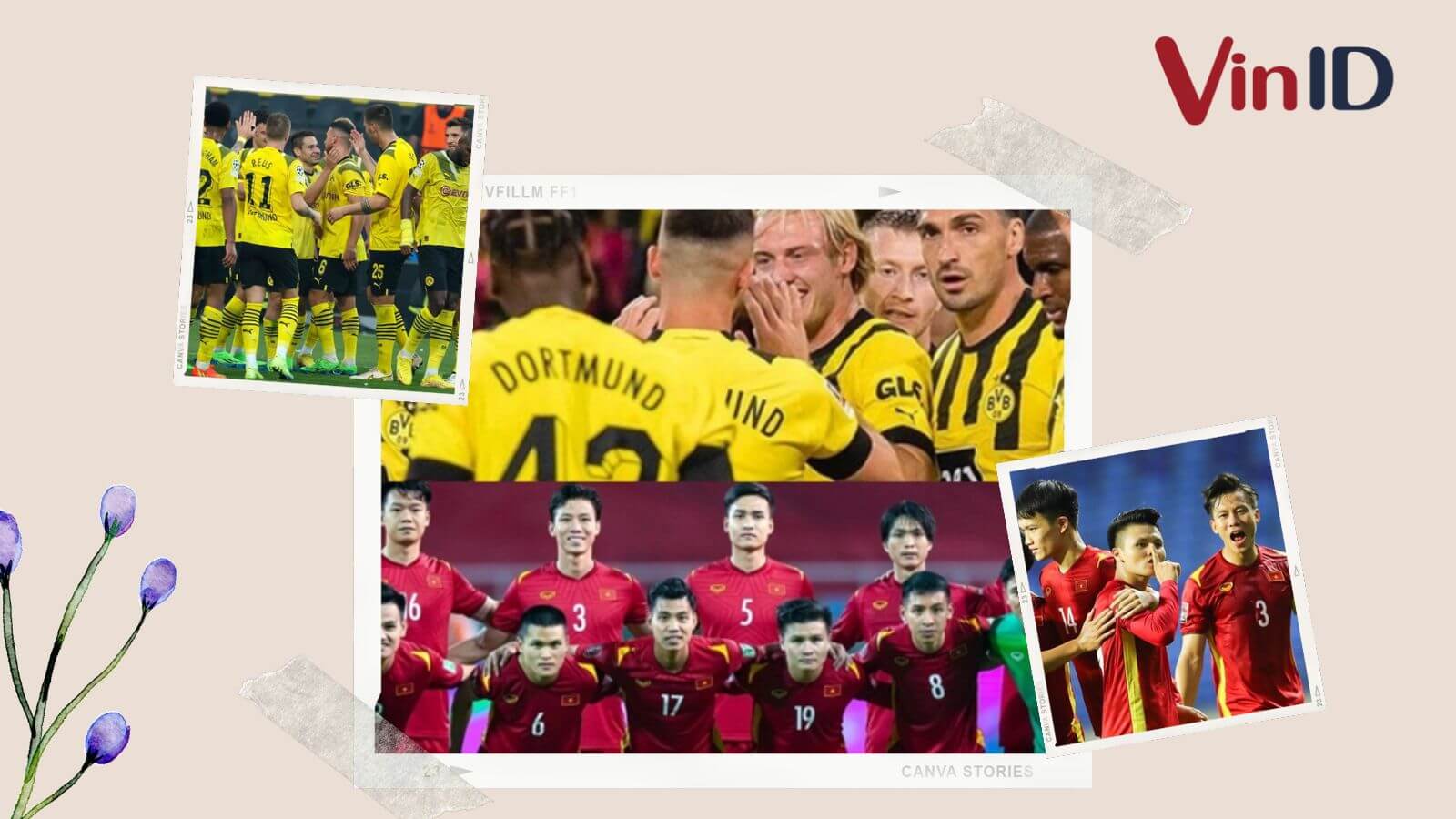 Trận giao hữu Việt Nam và Dortmund