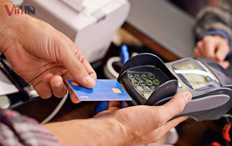 Thanh toán POS bằng thẻ chip ATM 