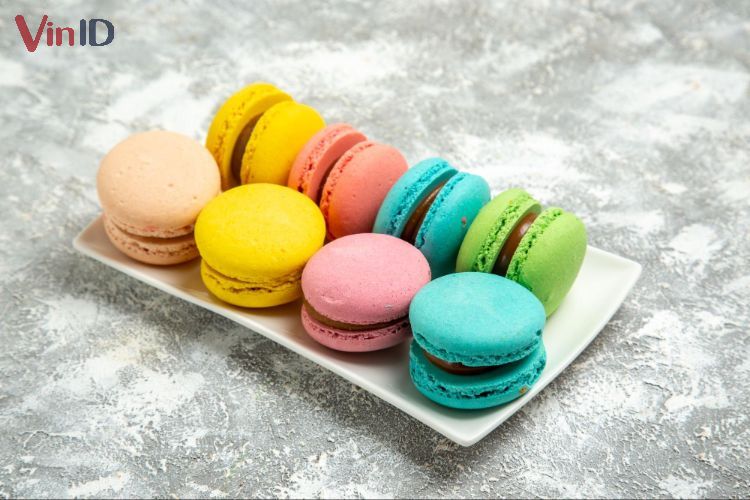 Bánh macaron.