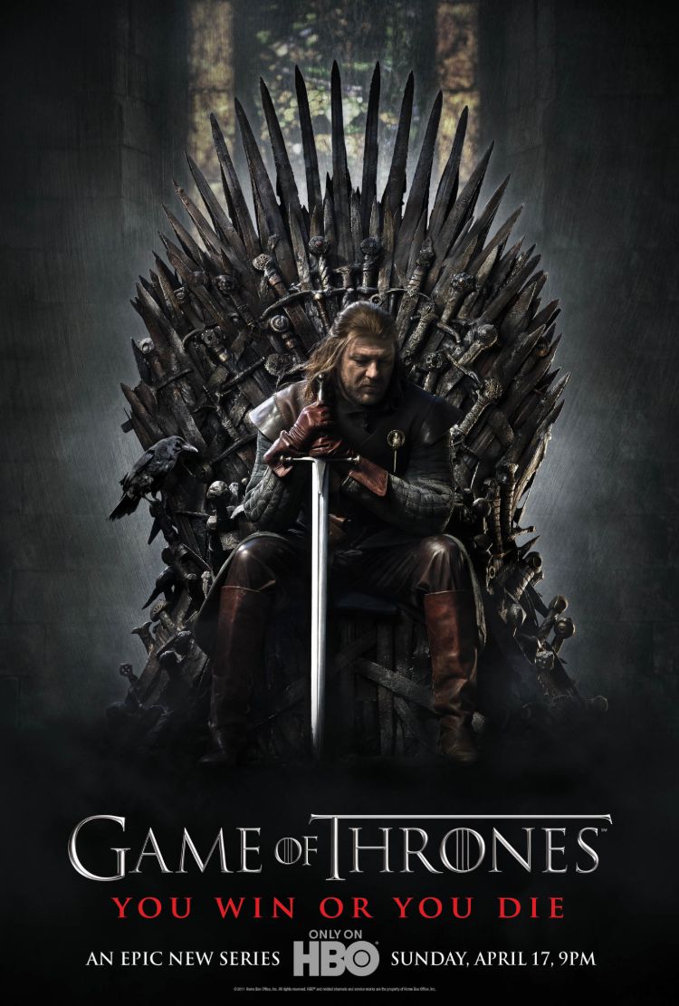Game of Thrones là bộ phim chuyển thể từ bộ tiểu thuyết giả tưởng A Song of Ice and Fire của tác giả George RR Martin.