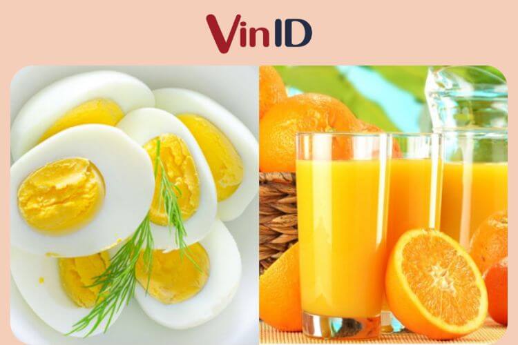 Cân nhắc tình trạng sức khỏe khi áp dụng phương pháp giảm cân bằng cam và trứng