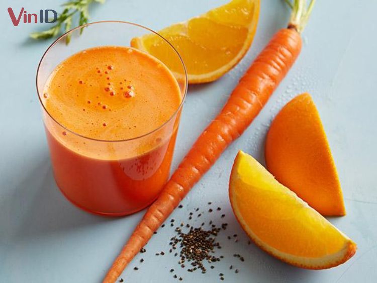 Nước cam cà rốt 2