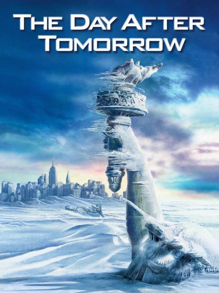Phim The day after tomorrow với bối cảnh chính là thành phố New York