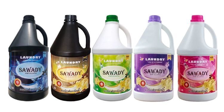 Nước giặt xả 6 In 1 Sawady Thái Lan có nhiều mùi hương cho bạn lựa chọn