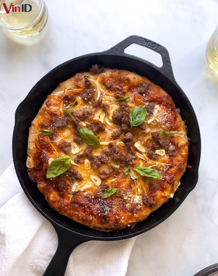 Cách làm pizza bò cực kỳ đơn giản