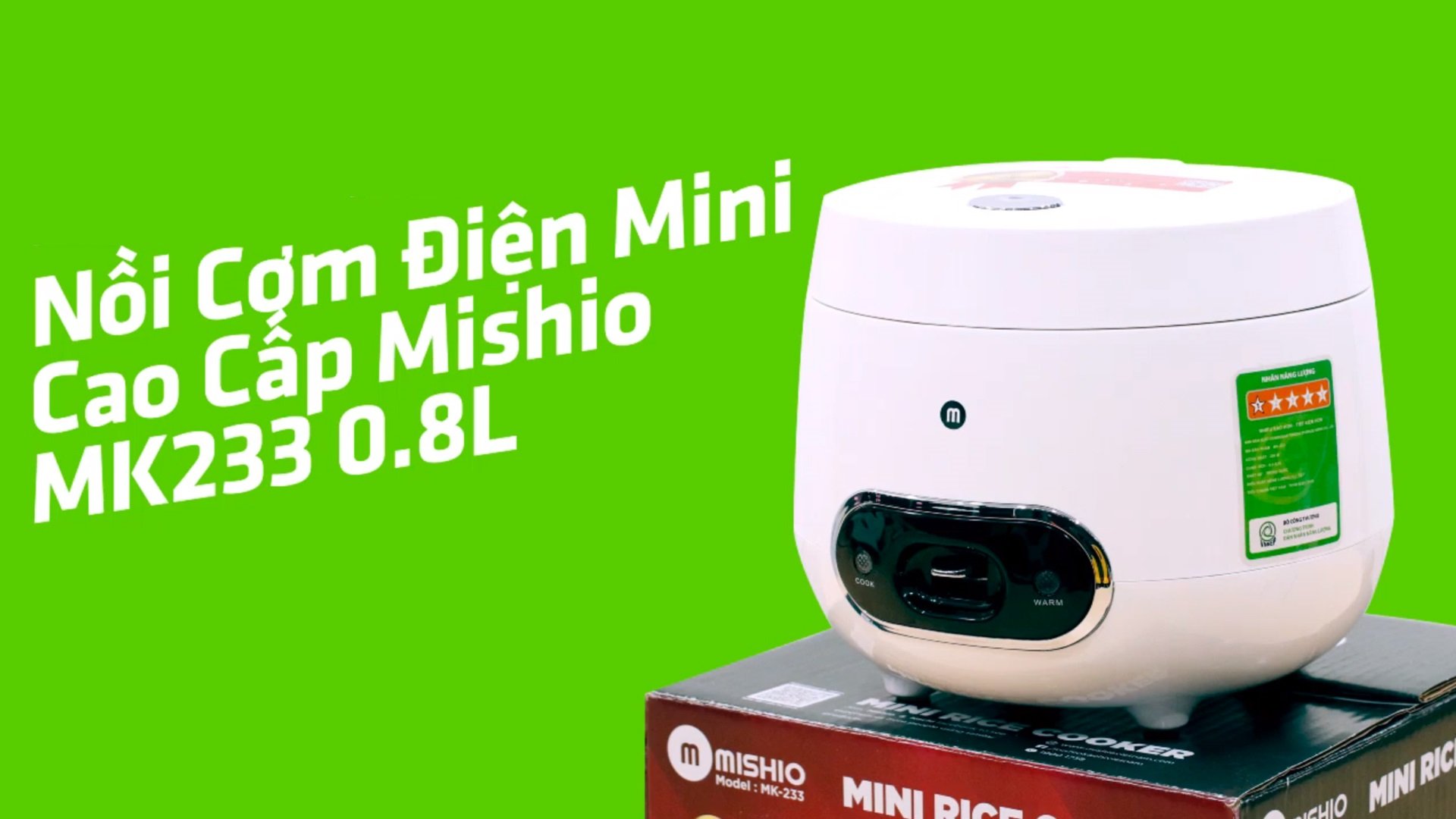 voucher nồi cơm điện Mishio