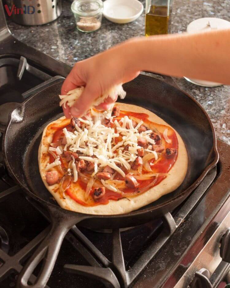 công thức làm pizza