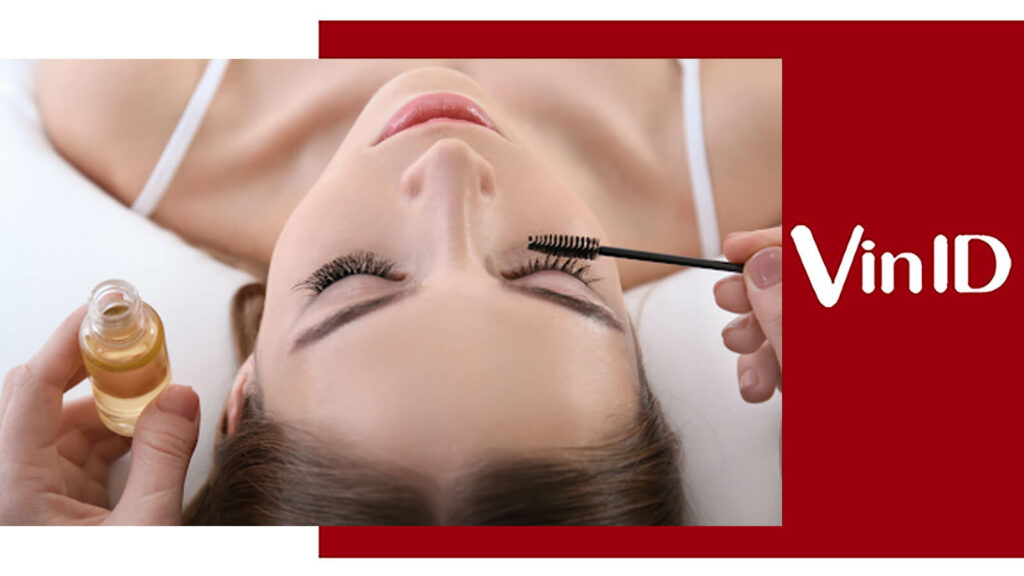 Dưỡng mi bằng dầu dừa và mascara