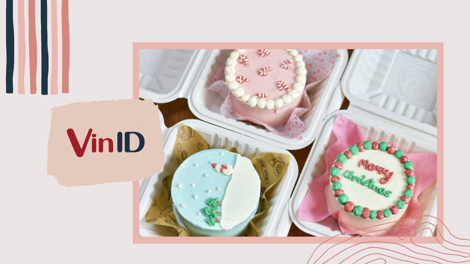 MHQ Mẫu bánh Hàn Quốc hoa cúc xanh, mẫu bánh kem đơn giản – Thích Ăn Bánh