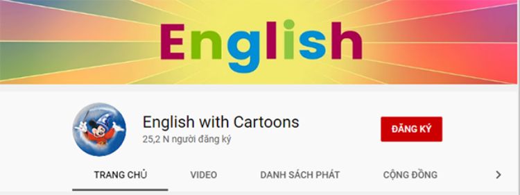 English with Cartoons/ Magic English & Cartoons