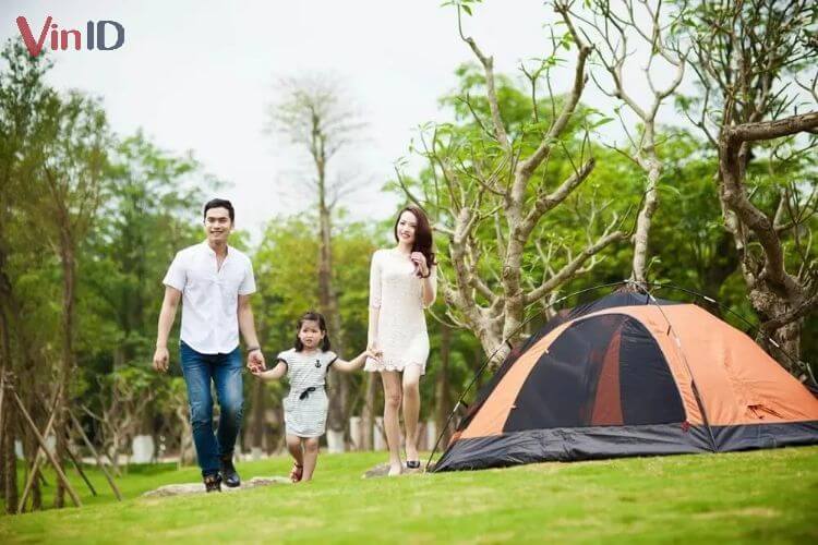 Cắm trại tại công viên Ecopark