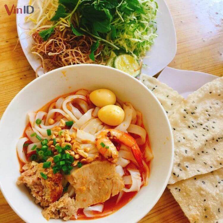 Mì quảng là món ăn nổi tiếng Quảng Nam