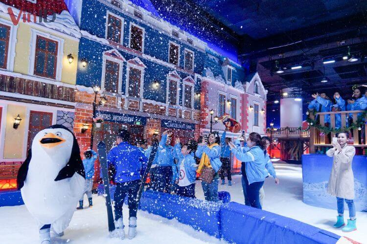 Snow Town là thành phố tuyết đầu tiên tại Hồ Chí Minh