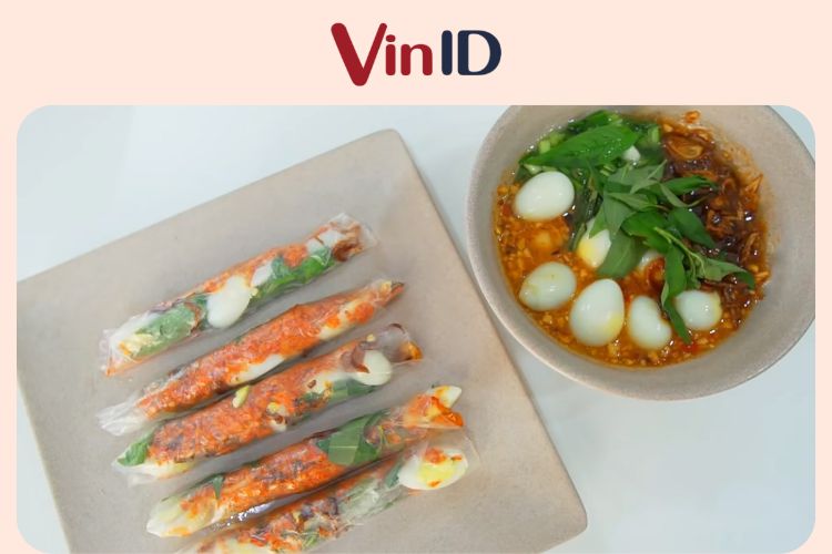 Bánh tráng trắng cuốn