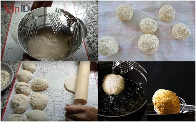 Đổi vị với 5 cách làm bánh tiêu phồng vàng ươm, thơm nức