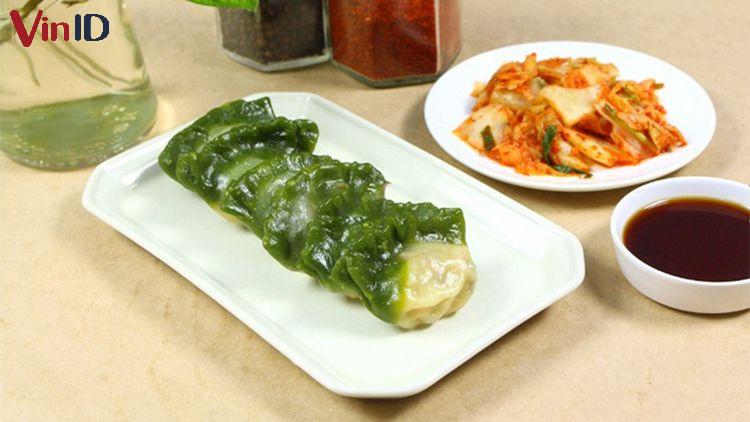 Thành phẩm món bánh xếp mandu Hàn Quốc biến tấu đẹp mắt 