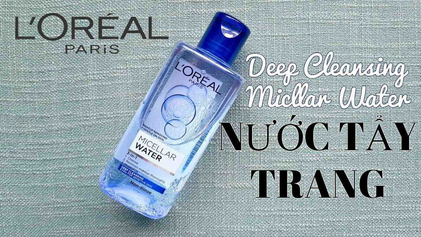 [Toàn quốc] Tẩy trang L'Oréal 3-in-1 Micellar Water giá chỉ 49K (giá gốc 69K)