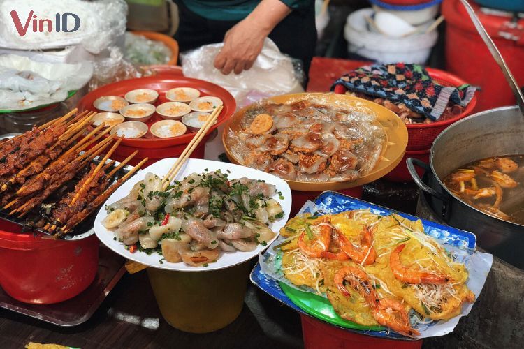 Các món ngon tại chợ Đông Ba Huế
