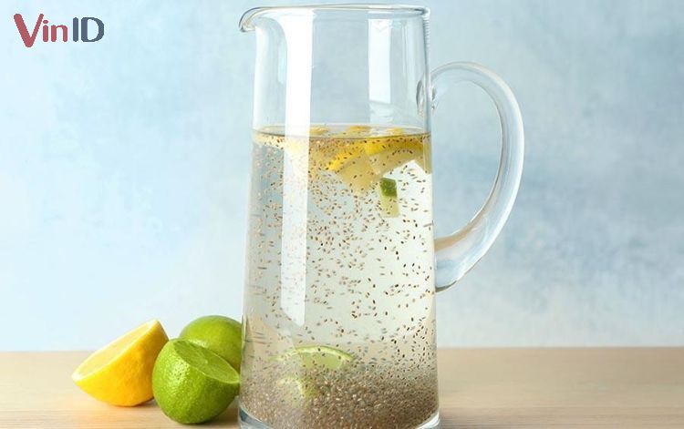 Nước detox hạt chia 