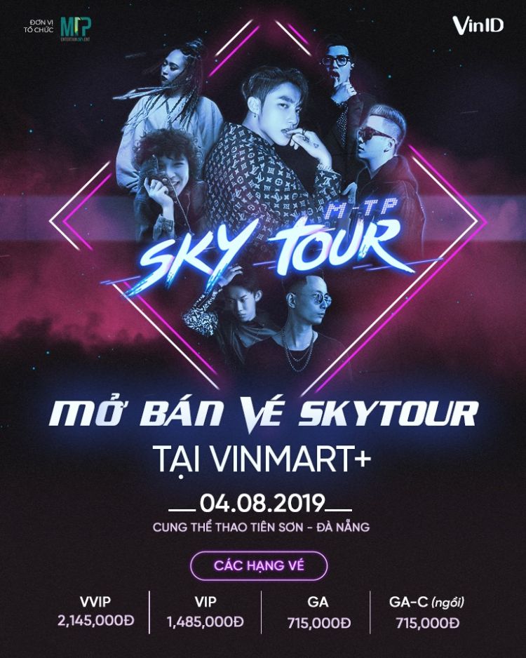Giá vé Sky Tour 1