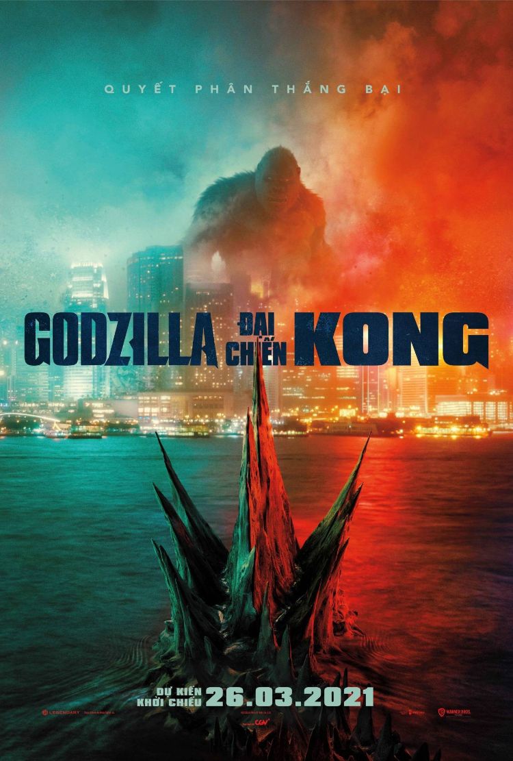 Godzilla vs Kong là bộ phim điện ảnh quái vật của Mỹ được phát hành năm 2021