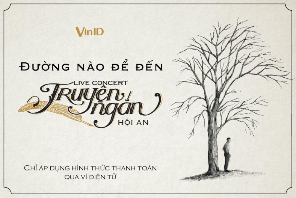 Món quà dành cho fans của Hà Anh Tuấn khi mua vé Truyện ngắn trên VinID