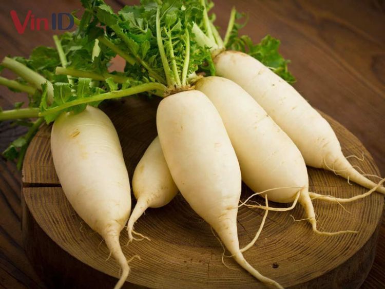 Củ cải trắng và thắc mắc ăn củ cải để giảm cân