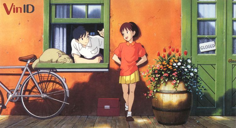Lời thì thầm của trái tim là một trong những bộ phim lãng mạn nhất của Ghibli.