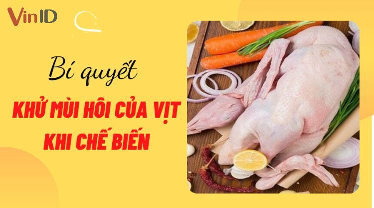 Bí quyết khử mùi tanh hôi từ thịt vịt