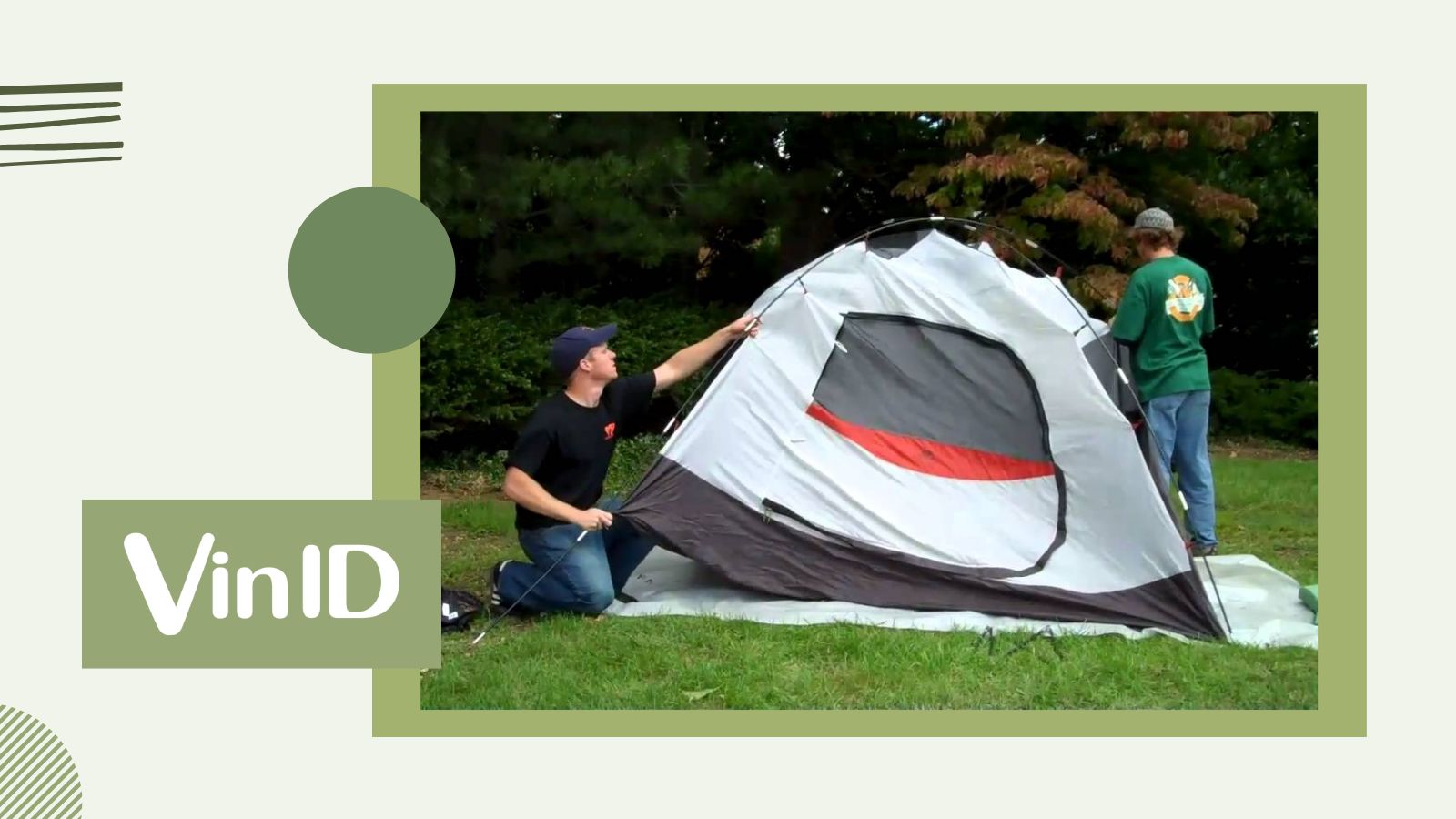 Cách dựng lều cắm trại 8