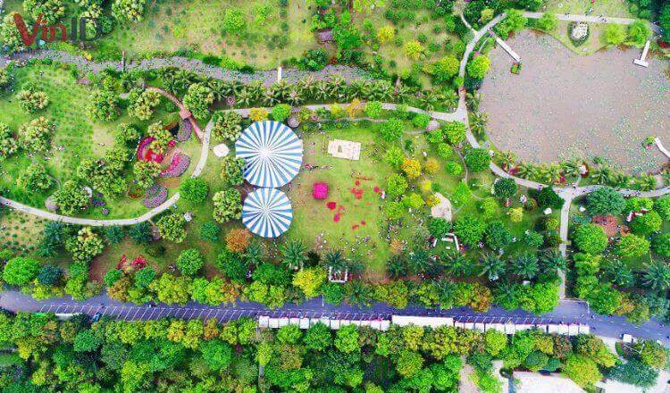 Toàn cảnh Công viên Mùa Xuân tại Ecopark