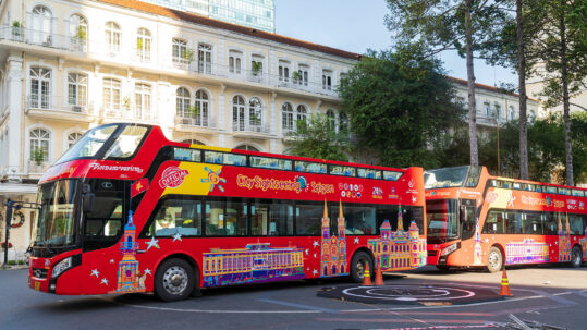 Vé bus Saigon City Tour chỉ từ 80,000đ