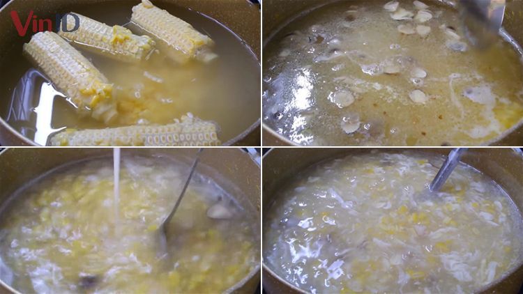 Cách nấu nướng nước súp thủy hải sản 