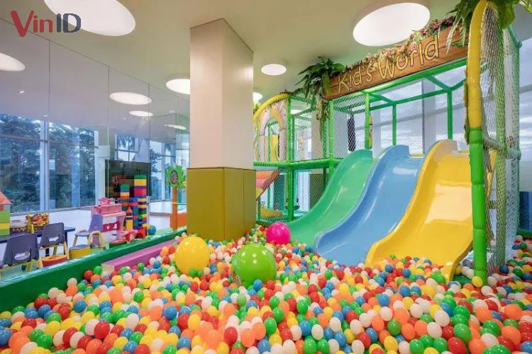Một góc không gian vui chơi tại Lotte Center Kid’s Playground