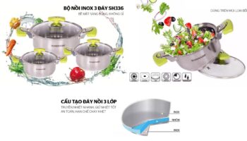 voucher bộ nồi Sunhouse