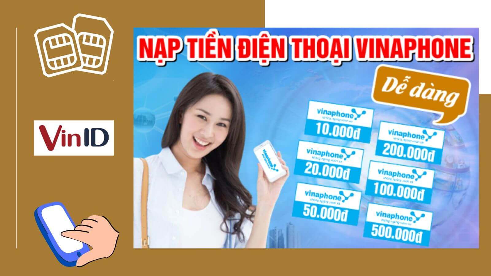 cách nạp vinaphone