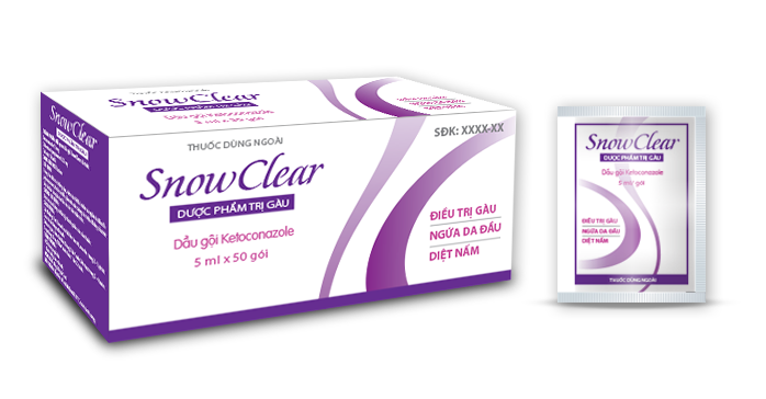 Dầu gội trị gàu SnowClear